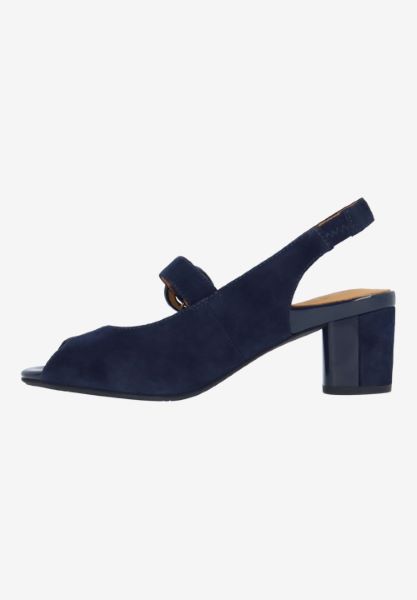 L'amour Des Pieds NEW ARRIVALS Merryn DK NAVY KIDSUEDE