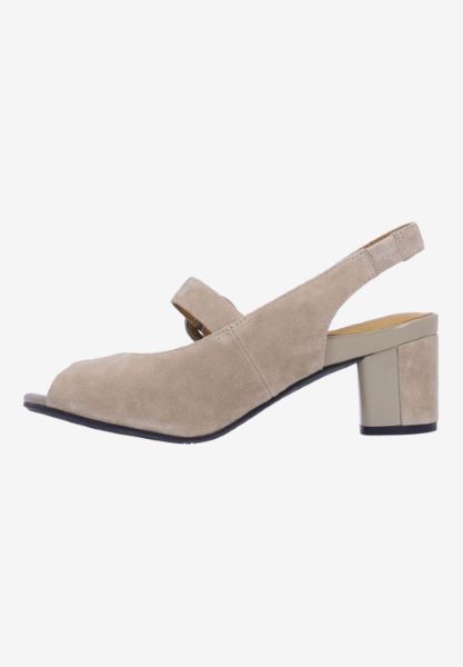 L'amour Des Pieds NEW ARRIVALS Merryn TAUPE KIDSUEDE