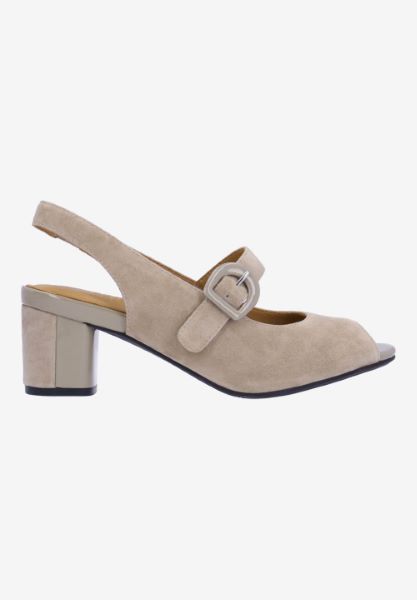L'amour Des Pieds NEW ARRIVALS Merryn TAUPE KIDSUEDE