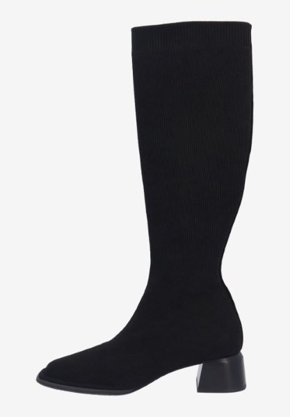 L'amour Des Pieds NEW ARRIVALS Nolita BLACK STRETCH KNIT