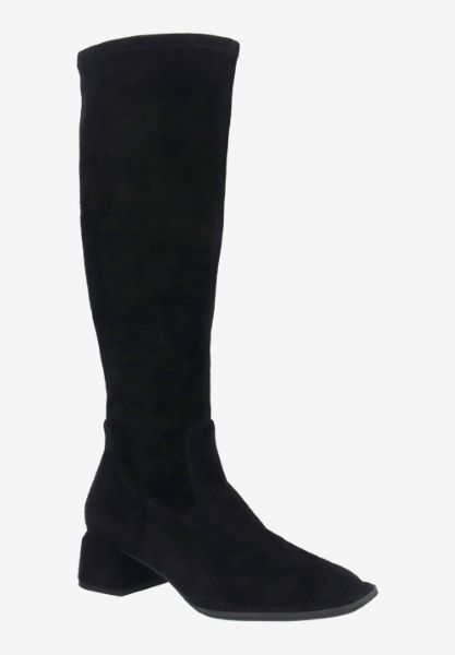 l'amour des pieds NEW ARRIVALS Nolita BLACK STRETCH SUEDE