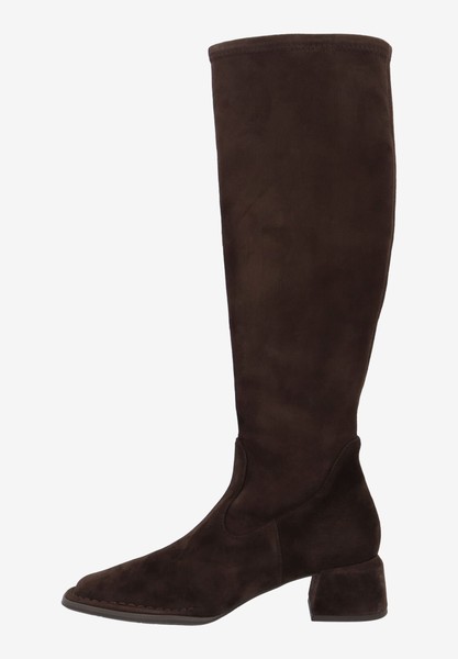 L'amour Des Pieds NEW ARRIVALS Nolita CHOCOLATE STRETCH SUEDE