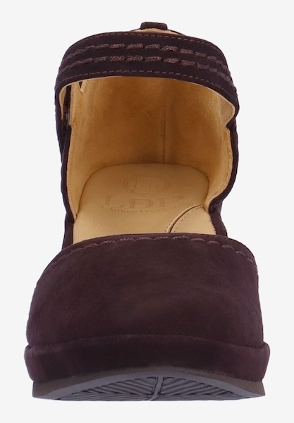 L'amour Des Pieds NEW ARRIVALS Orva CHOCOLATE KIDSUEDE