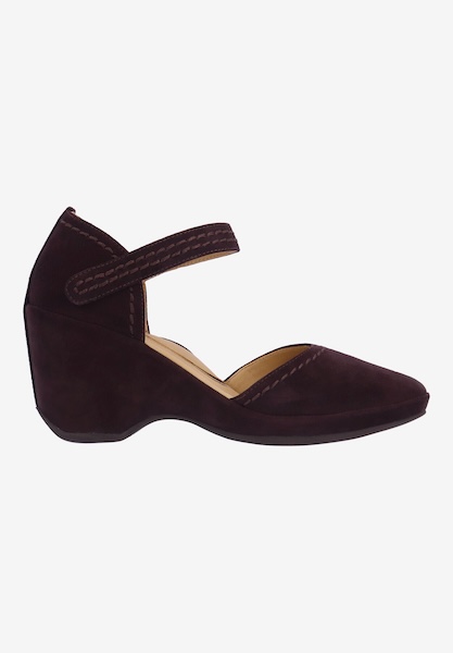 L'amour Des Pieds NEW ARRIVALS Orva CHOCOLATE KIDSUEDE