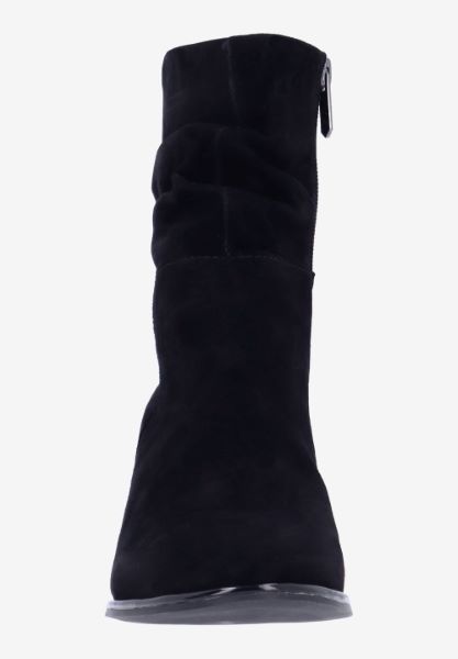 L'amour Des Pieds NEW ARRIVALS Pivar BLACK KIDSUEDE