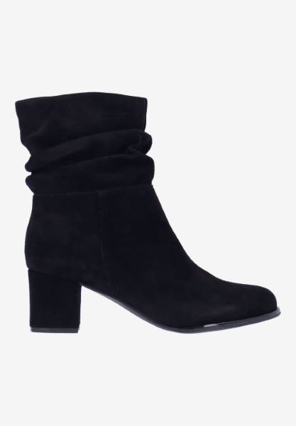 L'amour Des Pieds NEW ARRIVALS Pivar BLACK KIDSUEDE