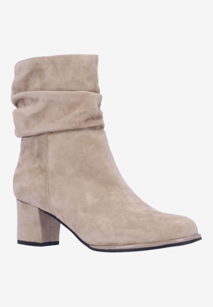 l'amour des pieds NEW ARRIVALS Pivar TAUPE KIDSUEDE
