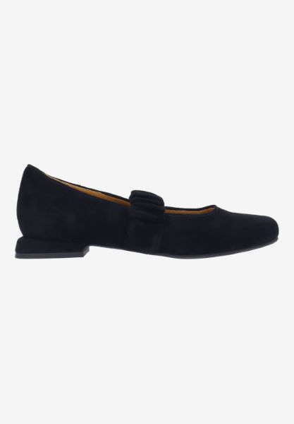 L'amour Des Pieds NEW ARRIVALS Tavian BLACK KIDSUEDE