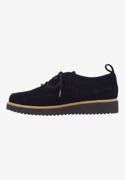 L'amour Des Pieds NEW ARRIVALS Xindra BLACK KIDSUEDE