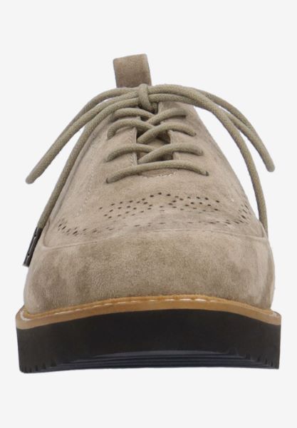 L'amour Des Pieds NEW ARRIVALS Xindra DK. TAUPE KIDSUEDE