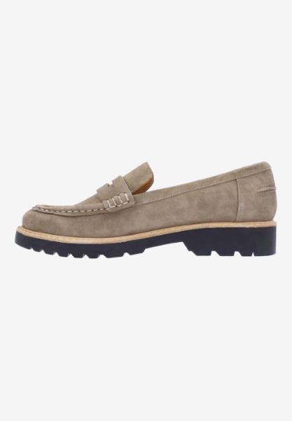 L'amour Des Pieds NEW ARRIVALS Yolandi DK. TAUPE KIDSUEDE