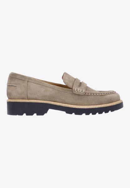 L'amour Des Pieds NEW ARRIVALS Yolandi DK. TAUPE KIDSUEDE