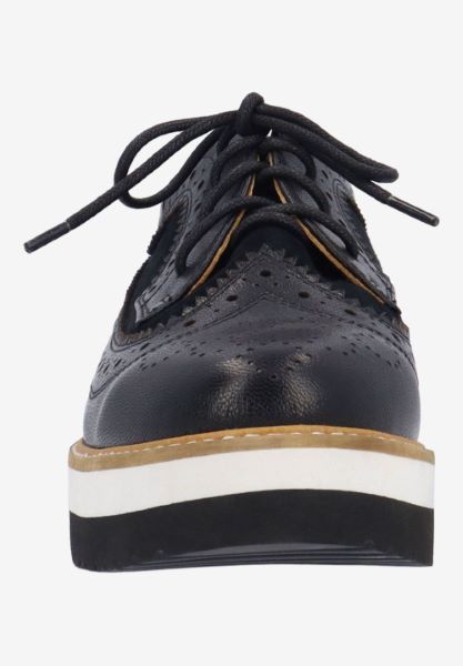 L'amour Des Pieds NEW ARRIVALS Zorielle BLACK KIDSKIN/SUEDE