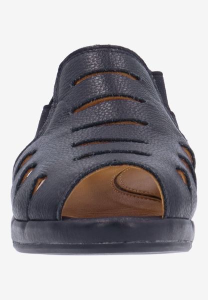 L'amour Des Pieds PACKABLE TRAVEL Bayla BLACK LAMBA