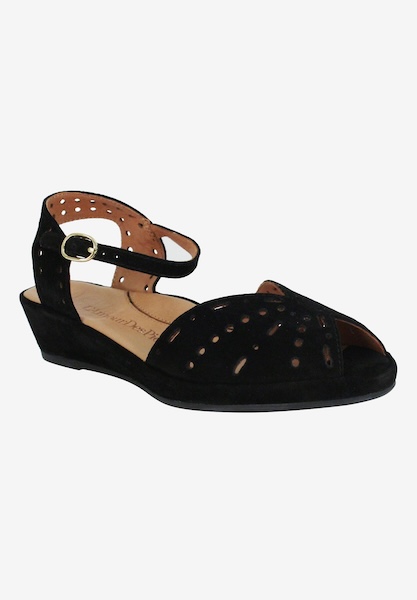 l'amour des pieds PACKABLE TRAVEL Brenn Black Suede