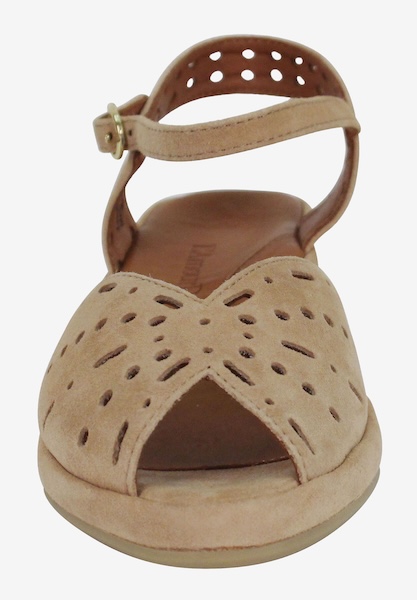 L'amour Des Pieds PACKABLE TRAVEL Brenn Cognac Suede