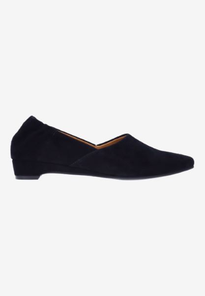 L'amour Des Pieds RUNNING LOW Brylee BLACK KIDSUEDE