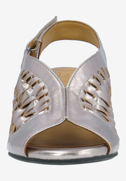 L'amour Des Pieds RUNNING LOW Myrina CHAMPAGNE MET. NAPPA
