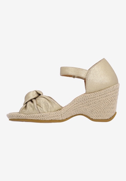 L'amour Des Pieds RUNNING LOW Oribel GOLD STARDUST SUEDE