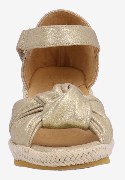 L'amour Des Pieds RUNNING LOW Oribel GOLD STARDUST SUEDE