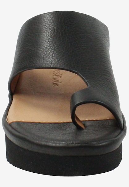 L'amour Des Pieds SANDALS AND SLIDES Ahlina Black Lamba