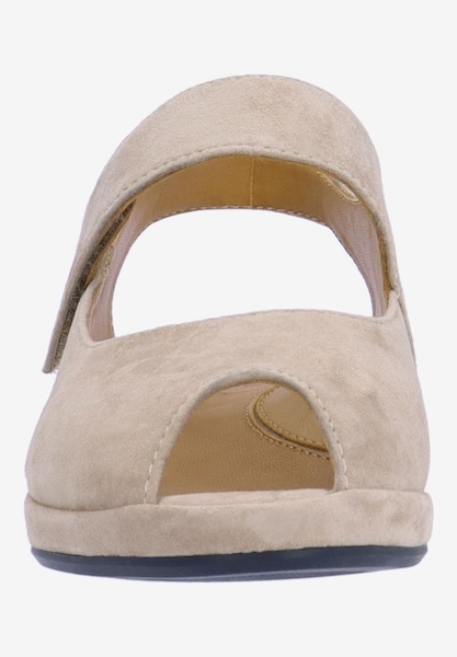 L'amour Des Pieds SANDALS AND SLIDES Berilita TAUPE KIDSUEDE