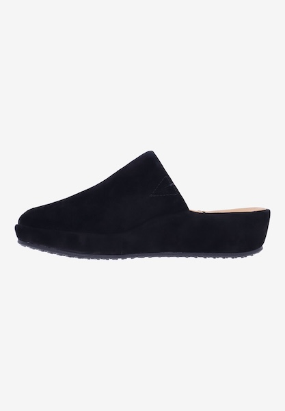 L'amour Des Pieds SANDALS AND SLIDES Cady BLACK KIDSUEDE