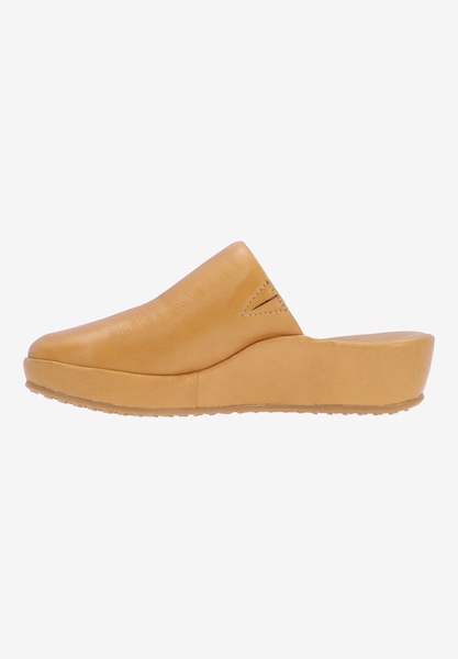 L'amour Des Pieds SANDALS AND SLIDES Cady LIONESS BURNISHED LAMBA