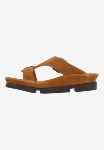 L'amour Des Pieds SANDALS AND SLIDES Verick COFFEE KIDSUEDE