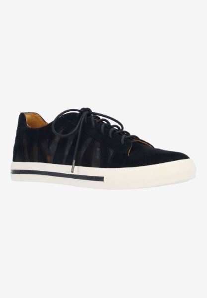 l'amour des pieds SNEAKERS Keaton BLACK KIDSUEDE/MESH