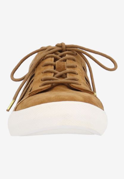 L'amour Des Pieds SNEAKERS Keaton COFFEE/BLACK KIDSUEDE/MESH