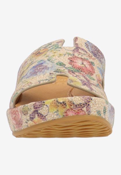 L'amour Des Pieds WEDGES AND HEELS Catiana BEIGE/PASTEL MULTI FLORAL