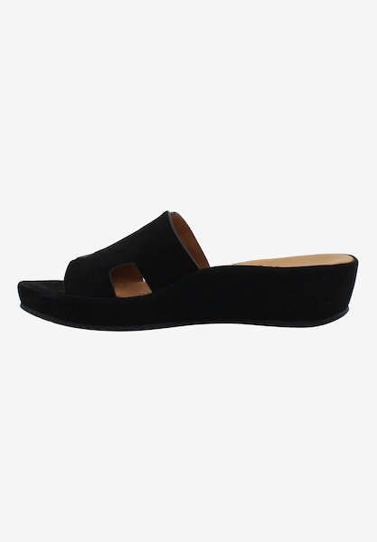 L'amour Des Pieds WEDGES AND HEELS Catiana Black Suede