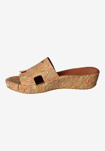 L'amour Des Pieds WEDGES AND HEELS Catiana Bright Mult Cork