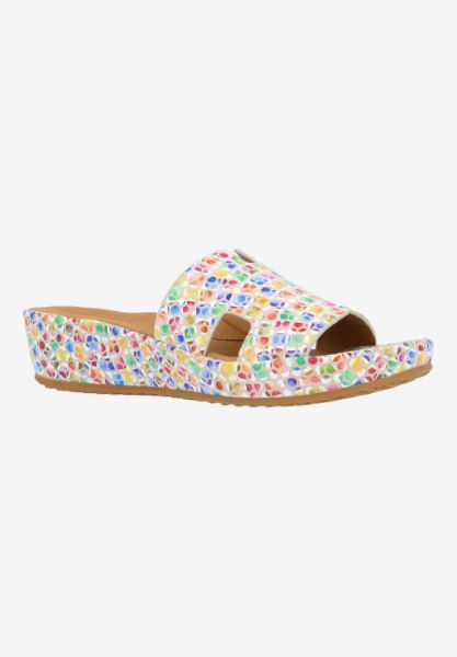 l'amour des pieds WEDGES AND HEELS Catiana BRIGHT MULTI PAINTBRUSH