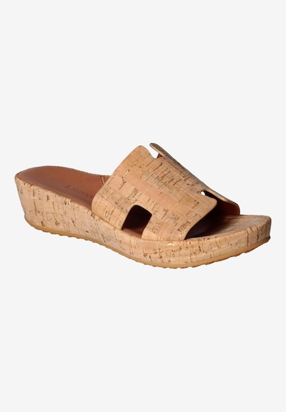 l'amour des pieds WEDGES AND HEELS Catiana Natural/Gold Cork