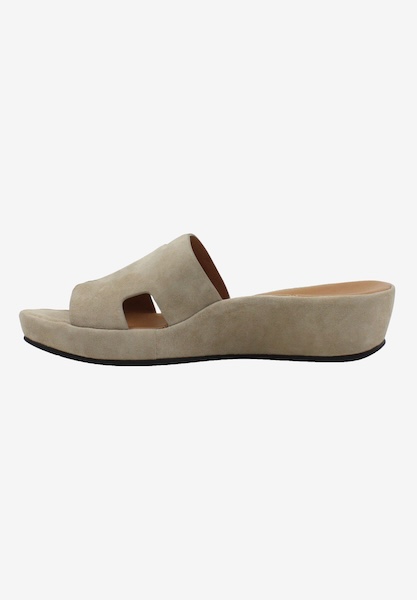 L'amour Des Pieds WEDGES AND HEELS Catiana Taupe Kidsuede