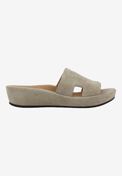 L'amour Des Pieds WEDGES AND HEELS Catiana Taupe Kidsuede