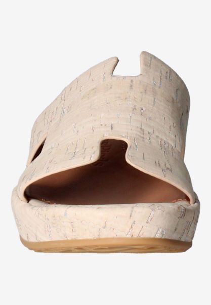 L'amour Des Pieds WEDGES AND HEELS Catiana Whitewash Cork