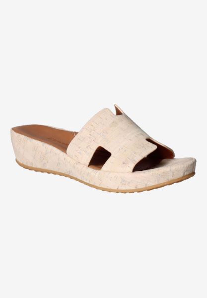 l'amour des pieds WEDGES AND HEELS Catiana Whitewash Cork