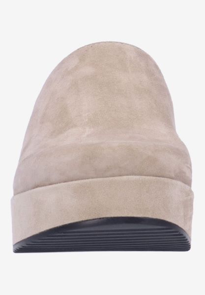 L'amour Des Pieds WEDGES AND HEELS Galana TAUPE KIDSUEDE