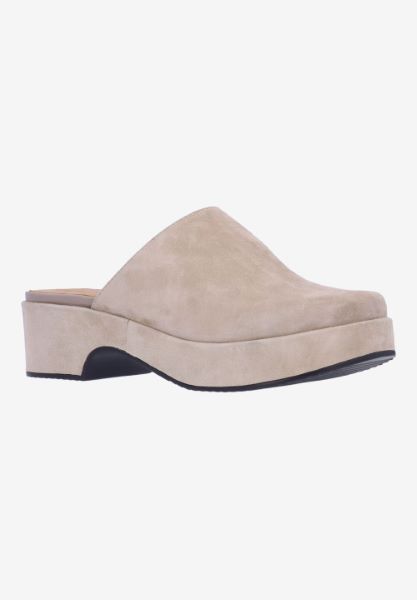 l'amour des pieds WEDGES AND HEELS Galana TAUPE KIDSUEDE