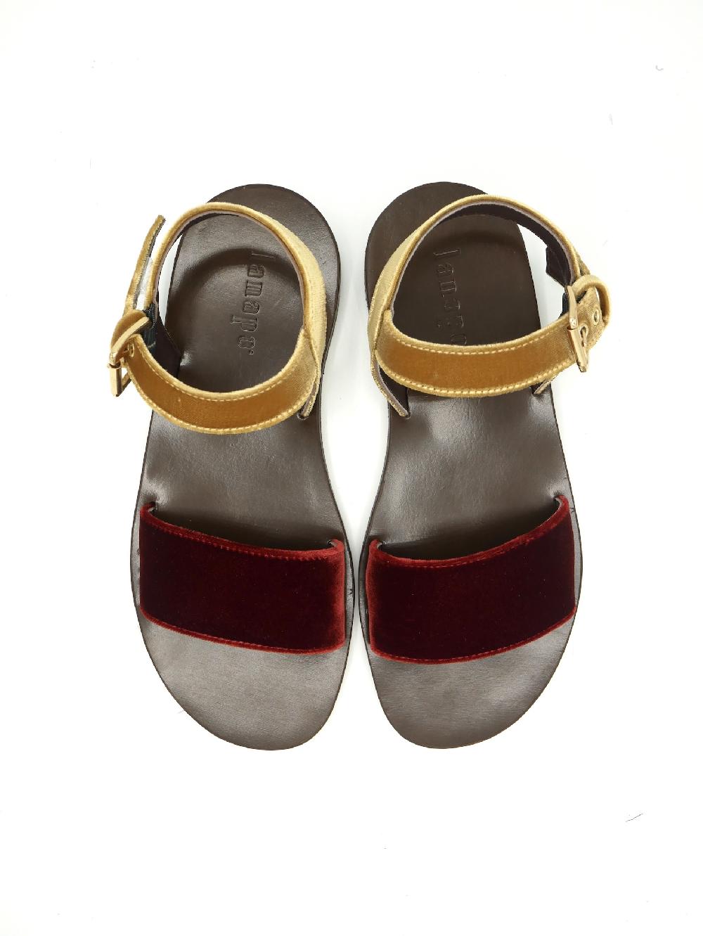 Lanapo Bordighera Velvet Ruggine Gold