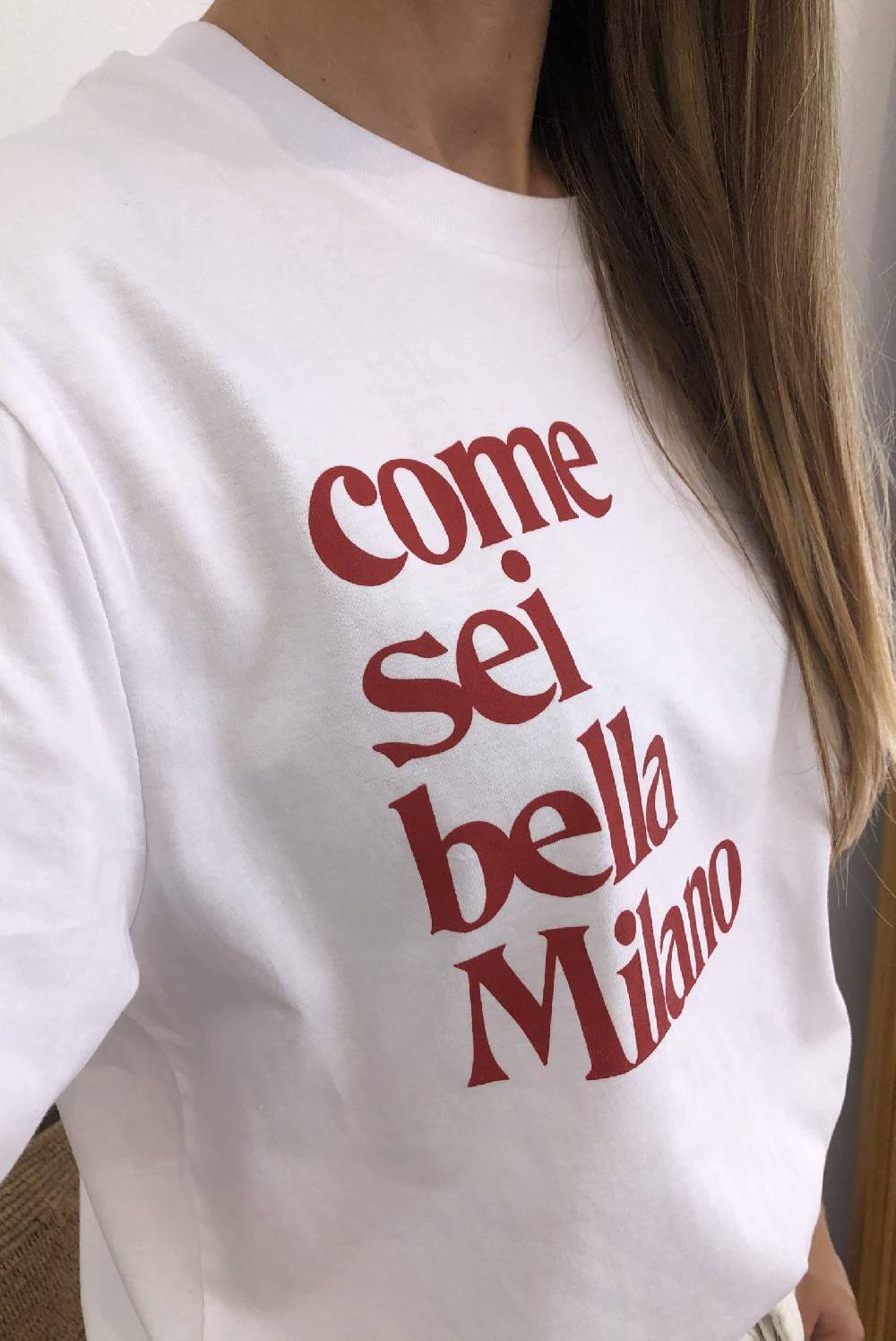 Lanapo Come Sei Bella Milano Tshirt