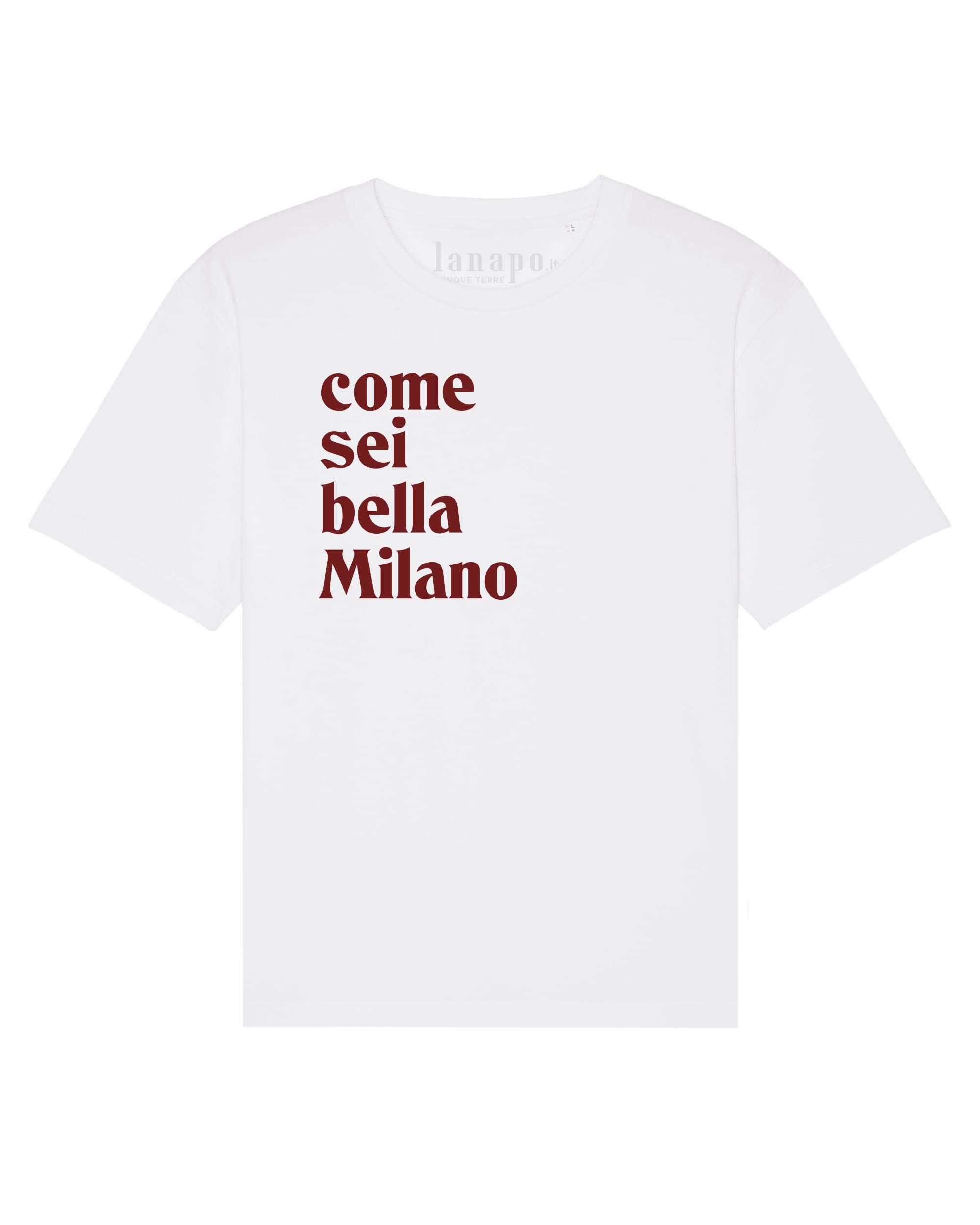 lanapo come sei bella Milano tshirt