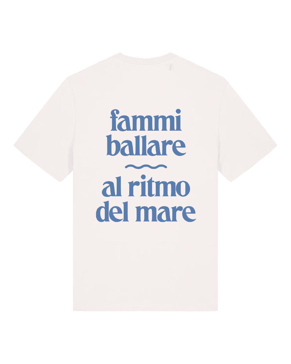 lanapo Fammi Ballare B tshirt latte / jeans