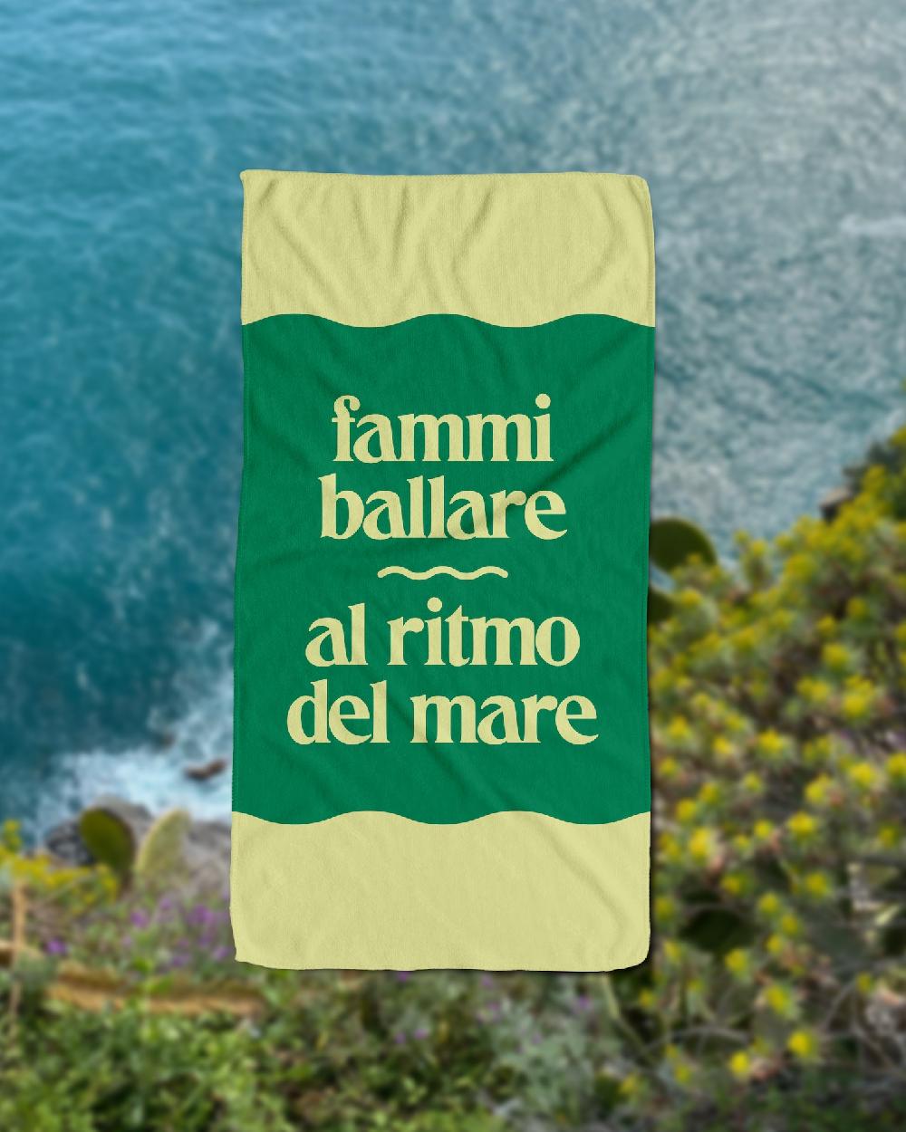 lanapo Fammi Ballare Telo mare