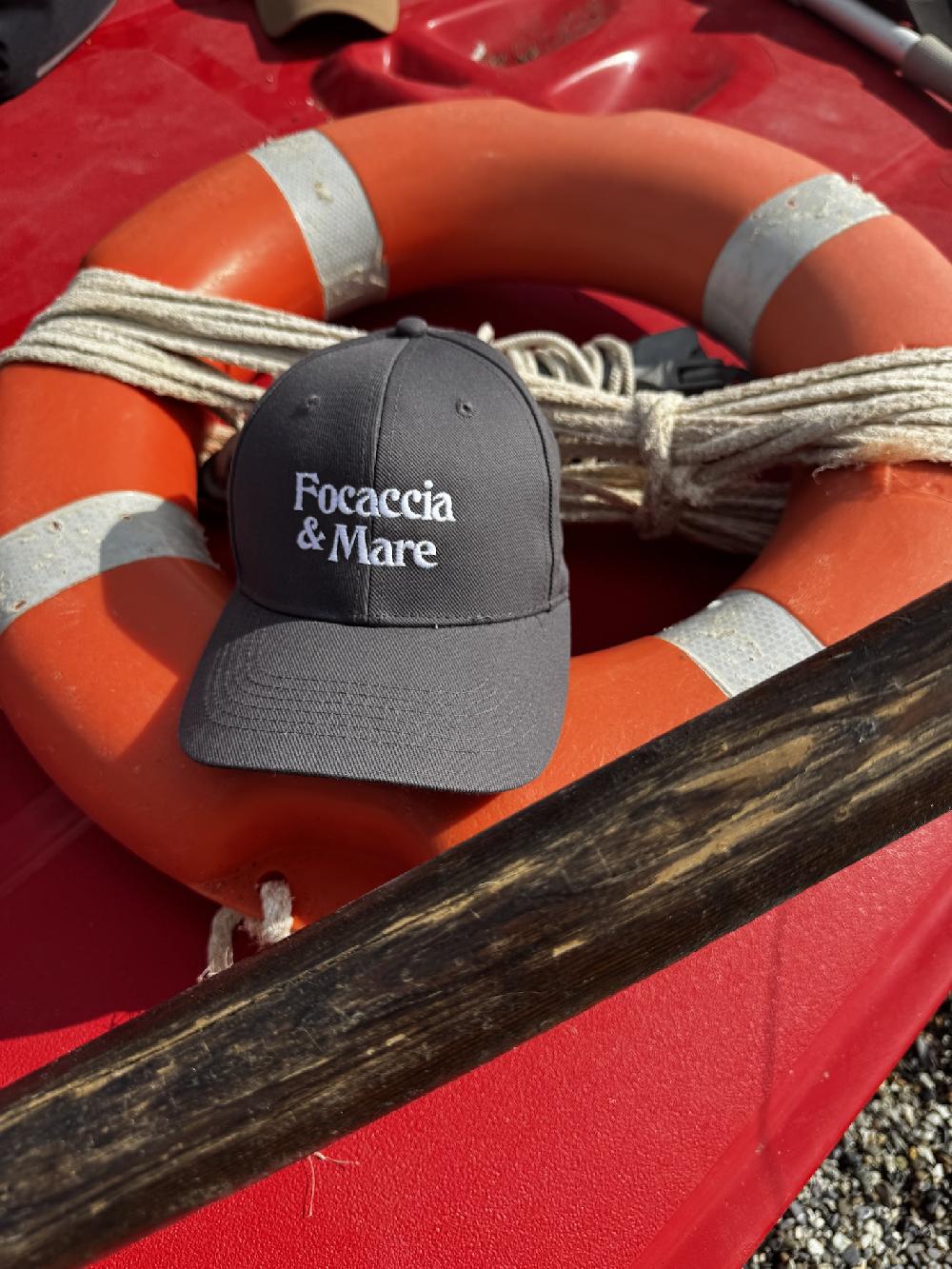 lanapo focaccia e mare cappello Grigio