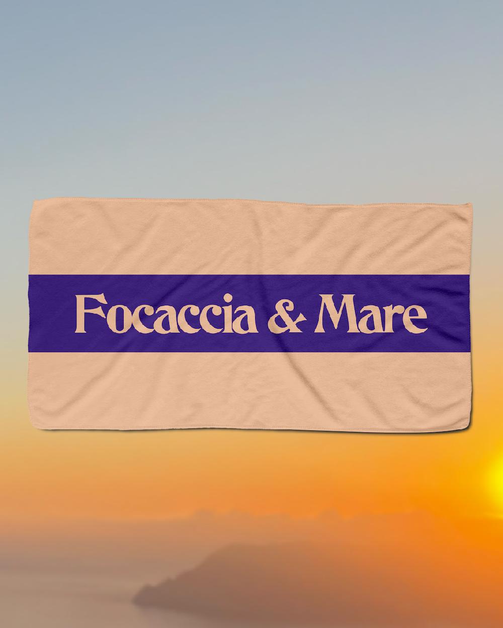 lanapo Focaccia & Mare Telo mare