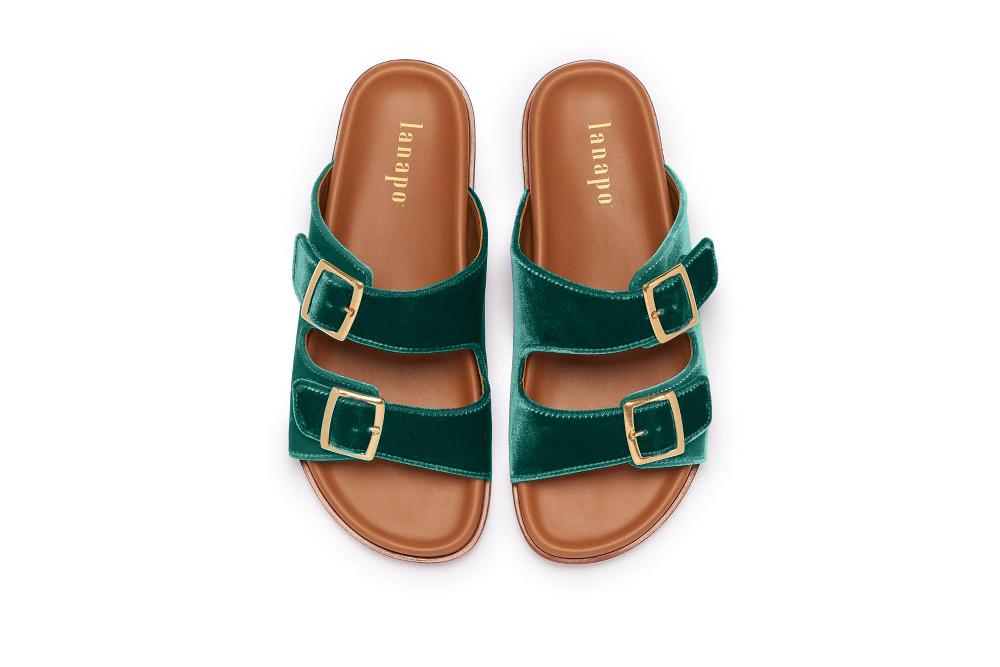 Lanapo Follonica Velvet Petrolio